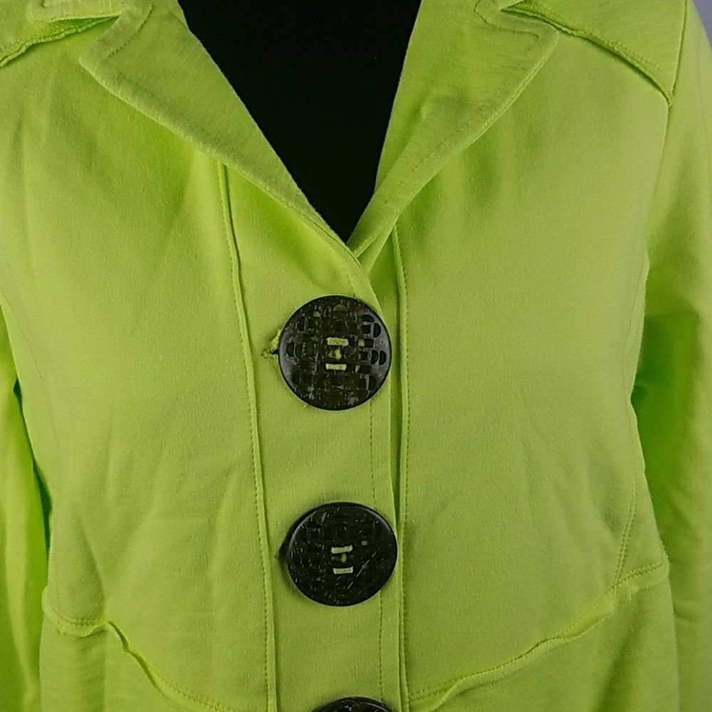 Neon Buddha women M green neon jacket - Picture 2 of 5